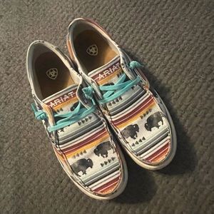 Woman's Ariat slip on shoes